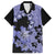 Purple Hawaii Family Matching Puletasi Dress and Hawaiian Shirt Tapa Cloth Mix Tropical Flowers Pastel Vibes LT14 Dad's Shirt - Short Sleeve Purple - Polynesian Pride