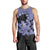 Purple Hawaii Men Tank Top Tapa Cloth Mix Tropical Flowers Pastel Vibes LT14 - Polynesian Pride