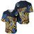 Polynesia Fabric Baseball Jersey Polynesian Tribal With Frangipani Flowers LT14 - Polynesian Pride