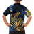 Polynesia Fabric Family Matching Puletasi Dress and Hawaiian Shirt Polynesian Tribal With Frangipani Flowers LT14 - Polynesian Pride