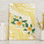 Gold And White Polynesia Plumeria Canvas Wall Art Curves Tropical Vibes