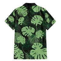 Green Hawaii Kukui Nut Lei Family Matching Mermaid Dress and Hawaiian Shirt Hawaiian Pattern Monstera Tropical Vibes - Polynesian Pride