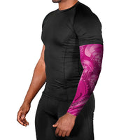 Pink Gradient Polynesia Jellyfish Arm Sleeves Plumeria Polynesian Tattoo Glowing Vibes LT14 - Polynesian Pride