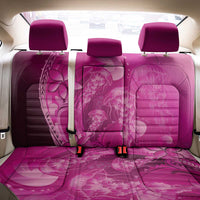 Pink Gradient Polynesia Jellyfish Back Car Seat Cover Plumeria Polynesian Tattoo Glowing Vibes LT14 - Polynesian Pride