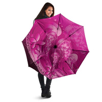 Pink Gradient Polynesia Jellyfish Umbrella Plumeria Polynesian Tattoo Glowing Vibes LT14 - Polynesian Pride