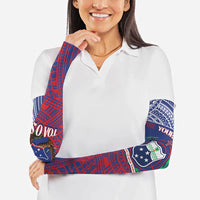 Personalised Samoa Independence Day Arm Sleeves 64th Anniversary Toa O Samoa LT14 - Polynesian Pride