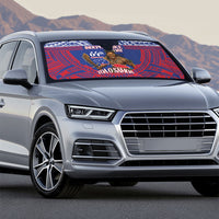 Samoa Independence Day Auto Sun Shade 64th Anniversary Toa O Samoa LT14 - Polynesian Pride
