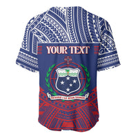 Personalised Samoa Independence Day Baseball Jersey 64th Anniversary Toa O Samoa