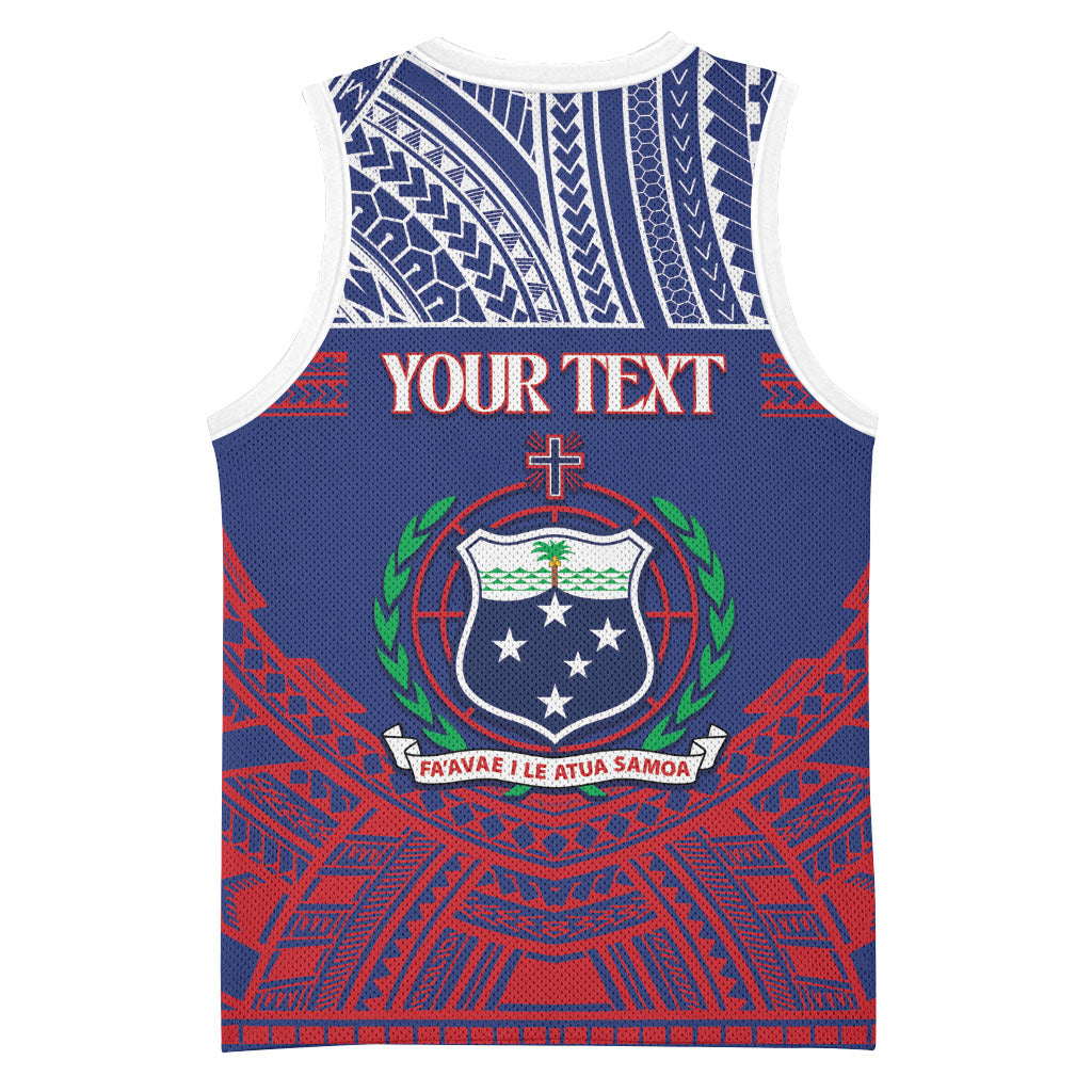 Personalised Samoa Independence Day Basketball Jersey 64th Anniversary Toa O Samoa