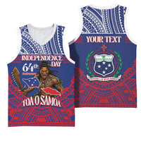 Personalised Samoa Independence Day Basketball Jersey 64th Anniversary Toa O Samoa