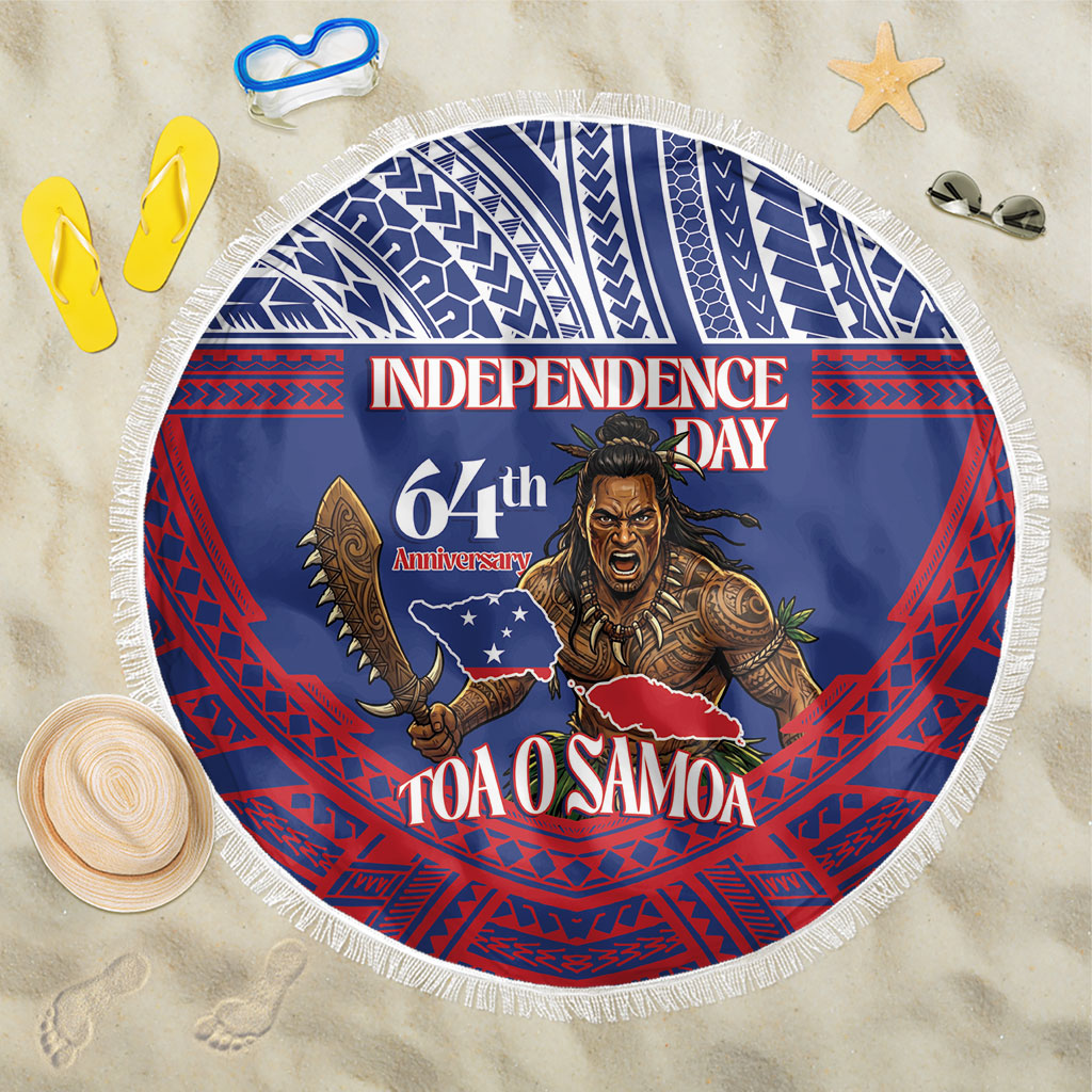 Samoa Independence Day Beach Blanket 64th Anniversary Toa O Samoa