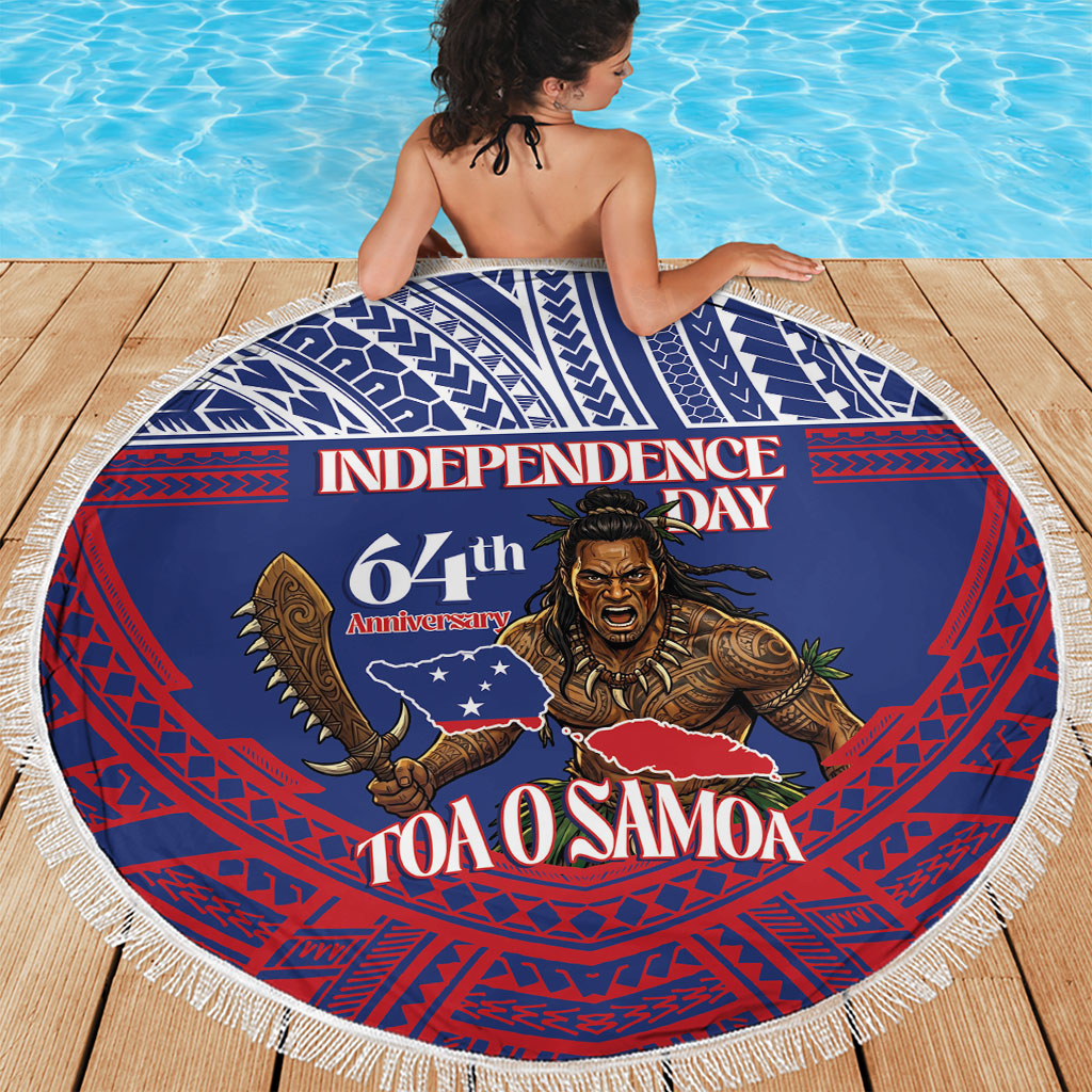 Samoa Independence Day Beach Blanket 64th Anniversary Toa O Samoa