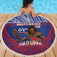 Samoa Independence Day Beach Blanket 64th Anniversary Toa O Samoa