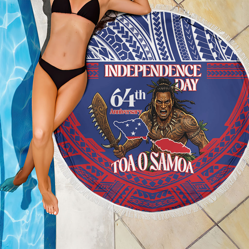 Samoa Independence Day Beach Blanket 64th Anniversary Toa O Samoa