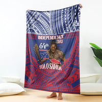 Samoa Independence Day Blanket 64th Anniversary Toa O Samoa LT14 - Polynesian Pride