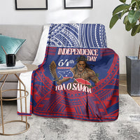 Samoa Independence Day Blanket 64th Anniversary Toa O Samoa LT14 - Polynesian Pride