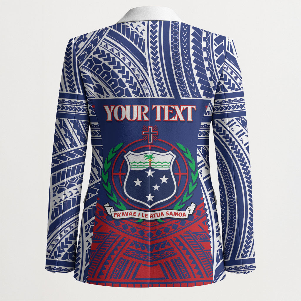 Personalised Samoa Independence Day Blazer 64th Anniversary Toa O Samoa LT14 - Polynesian Pride
