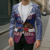 Personalised Samoa Independence Day Blazer 64th Anniversary Toa O Samoa LT14 - Polynesian Pride