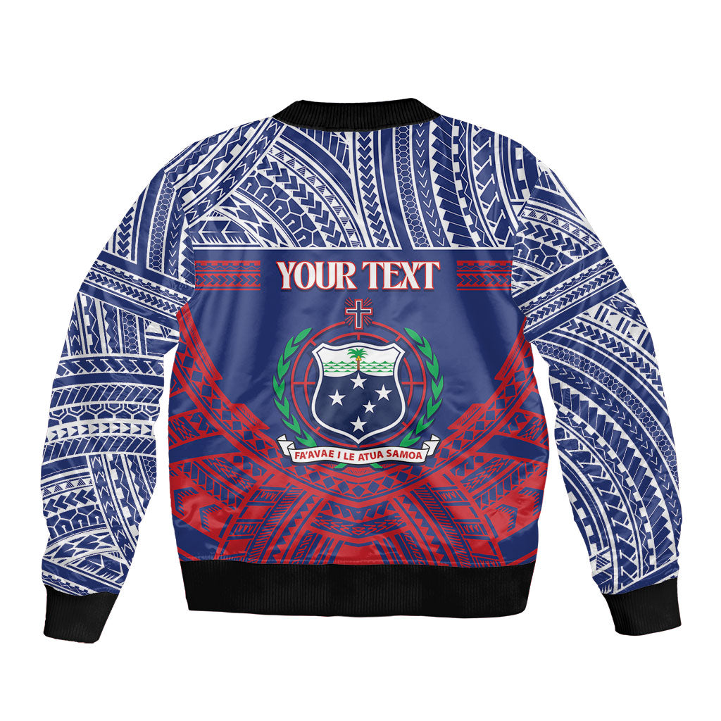 Personalised Samoa Independence Day Bomber Jacket 64th Anniversary Toa O Samoa