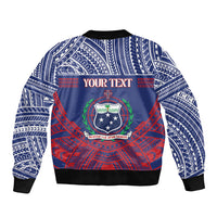 Personalised Samoa Independence Day Bomber Jacket 64th Anniversary Toa O Samoa