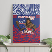 Samoa Independence Day Canvas Wall Art 64th Anniversary Toa O Samoa LT14 - Polynesian Pride