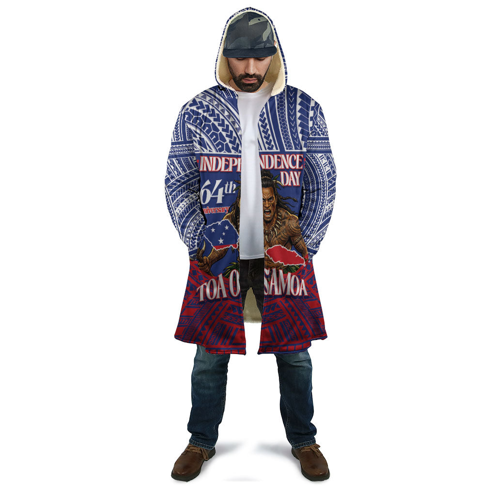 Personalised Samoa Independence Day Cloak 64th Anniversary Toa O Samoa LT14 - Polynesian Pride