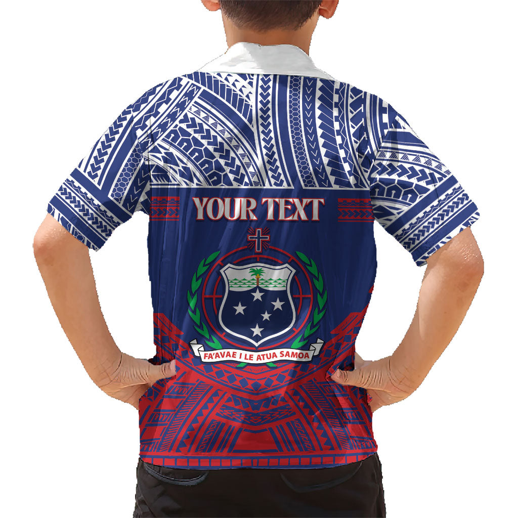 Personalised Samoa Independence Day Family Matching Puletasi and Hawaiian Shirt 64th Anniversary Toa O Samoa LT14 - Polynesian Pride