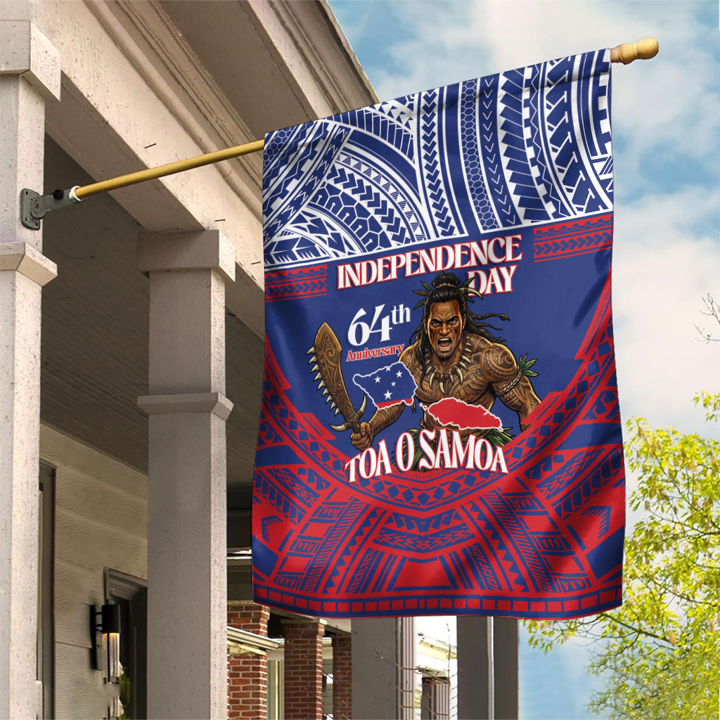 Samoa Independence Day Garden Flag 64th Anniversary Toa O Samoa