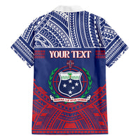 Personalised Samoa Independence Day Hawaiian Shirt 64th Anniversary Toa O Samoa LT14 - Polynesian Pride