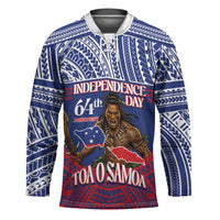 Personalised Samoa Independence Day Hockey Jersey 64th Anniversary Toa O Samoa