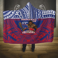 Samoa Independence Day Hooded Blanket 64th Anniversary Toa O Samoa LT14 - Polynesian Pride