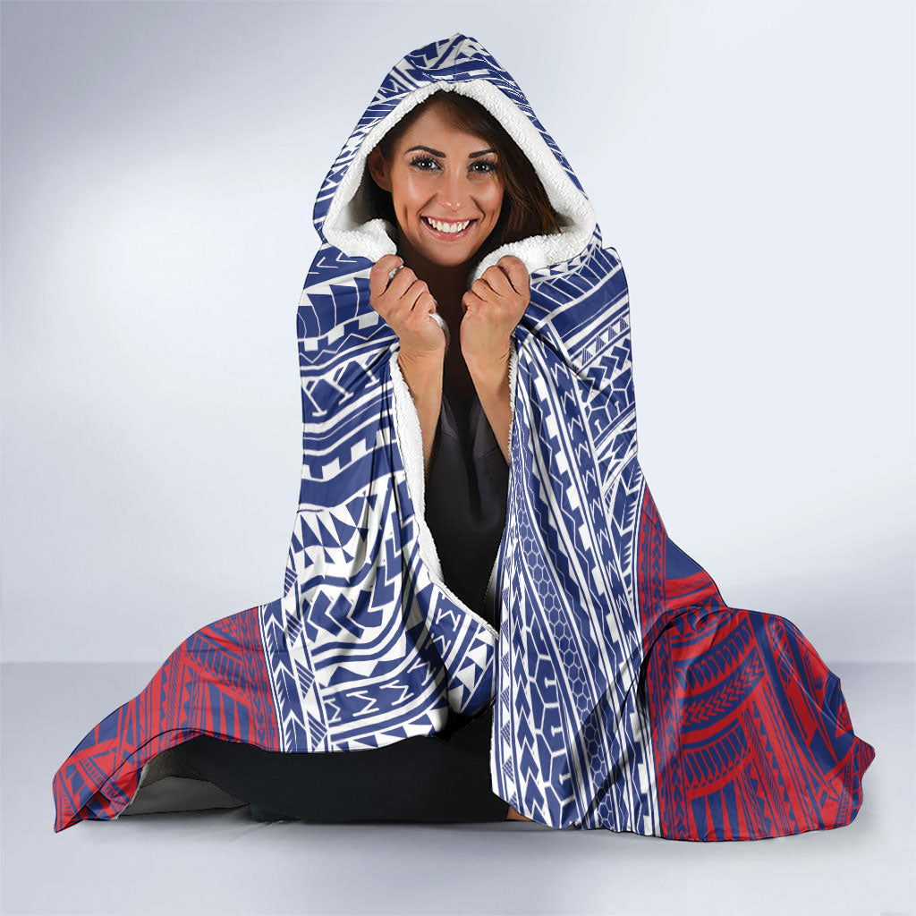 Samoa Independence Day Hooded Blanket 64th Anniversary Toa O Samoa LT14 - Polynesian Pride