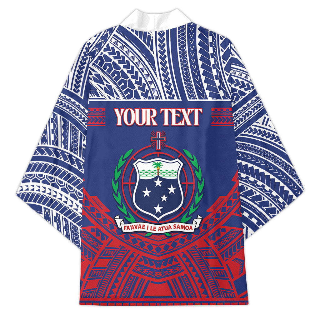 Personalised Samoa Independence Day Kimono 64th Anniversary Toa O Samoa LT14 - Polynesian Pride