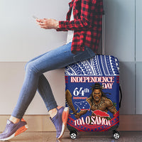 Samoa Independence Day Luggage Cover 64th Anniversary Toa O Samoa LT14 - Polynesian Pride