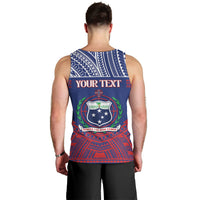 Personalised Samoa Independence Day Men Tank Top 64th Anniversary Toa O Samoa LT14 - Polynesian Pride