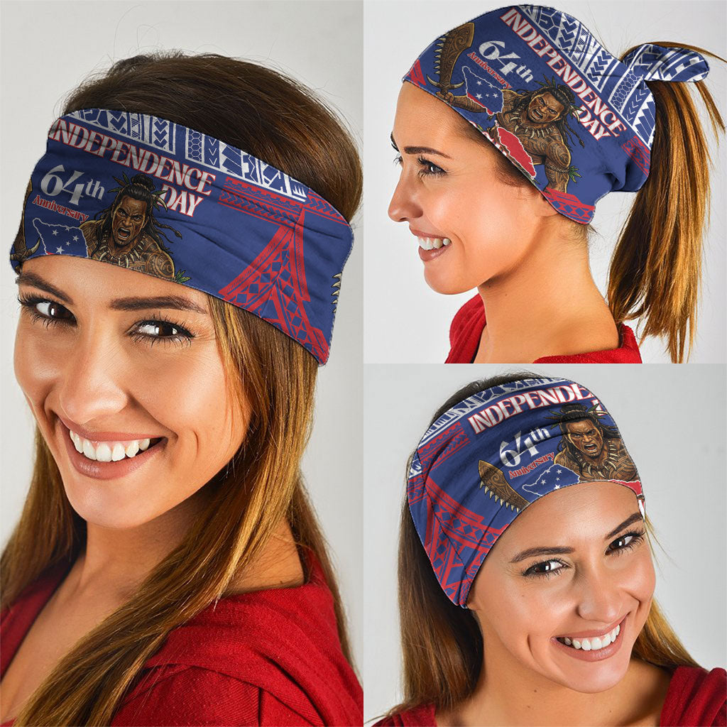 Samoa Independence Day Neck Gaiter 64th Anniversary Toa O Samoa LT14 - Polynesian Pride