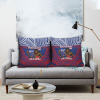 Samoa Independence Day Pillow Cover 64th Anniversary Toa O Samoa LT14 - Polynesian Pride