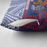 Samoa Independence Day Pillow Cover 64th Anniversary Toa O Samoa LT14 - Polynesian Pride