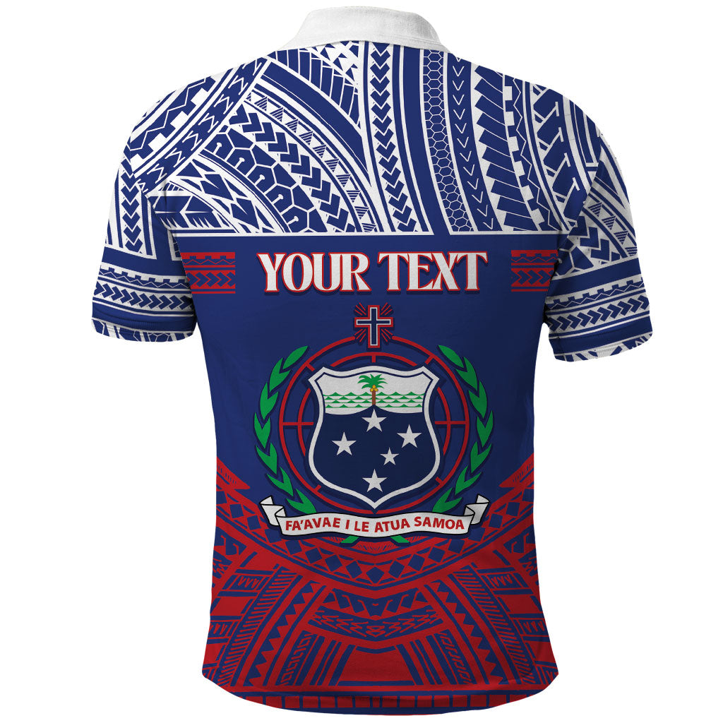 Personalised Samoa Independence Day Polo Shirt 64th Anniversary Toa O Samoa LT14 - Polynesian Pride