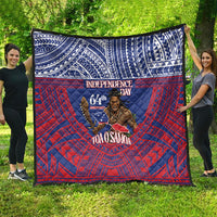 Samoa Independence Day Quilt 64th Anniversary Toa O Samoa LT14 - Polynesian Pride