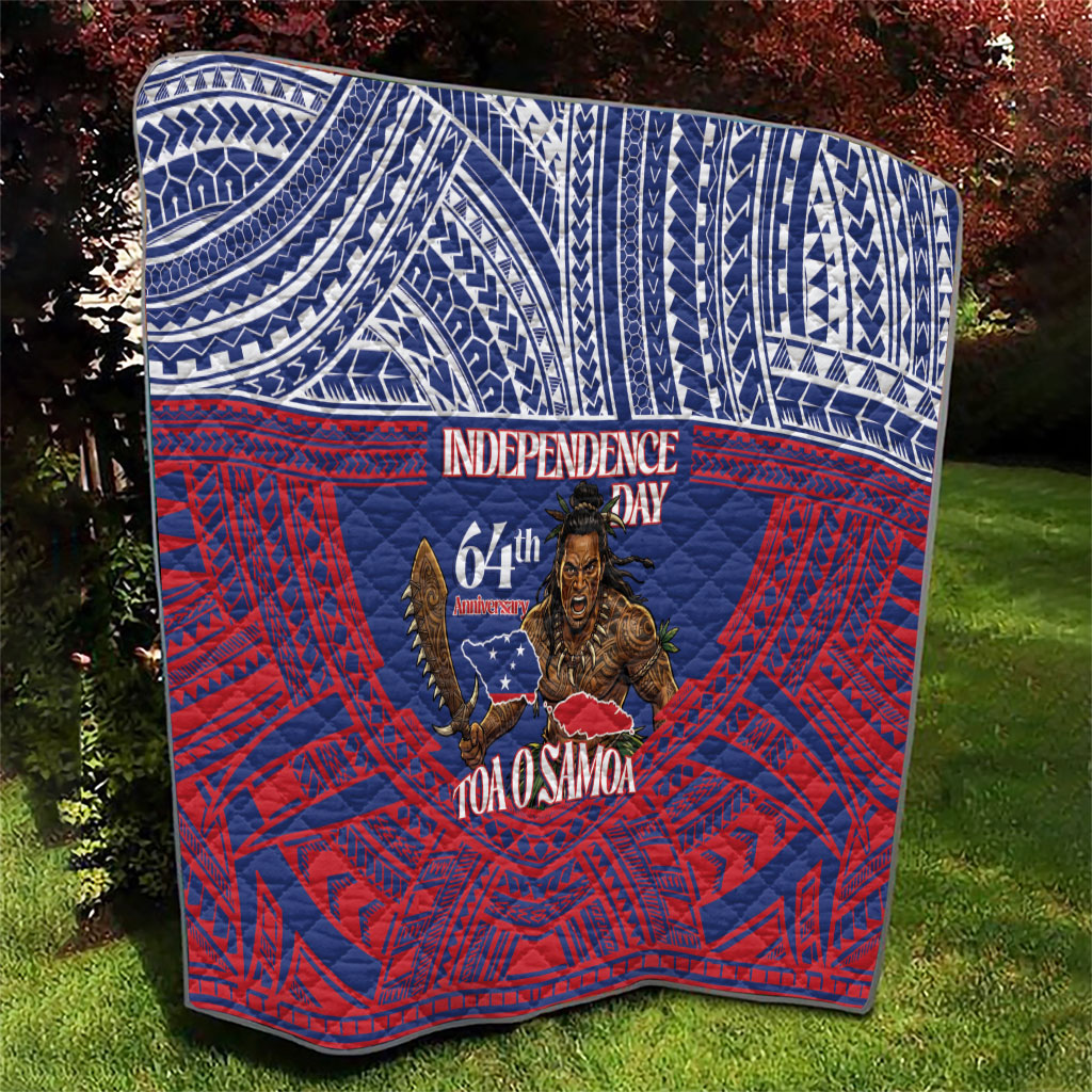 Samoa Independence Day Quilt 64th Anniversary Toa O Samoa LT14 - Polynesian Pride
