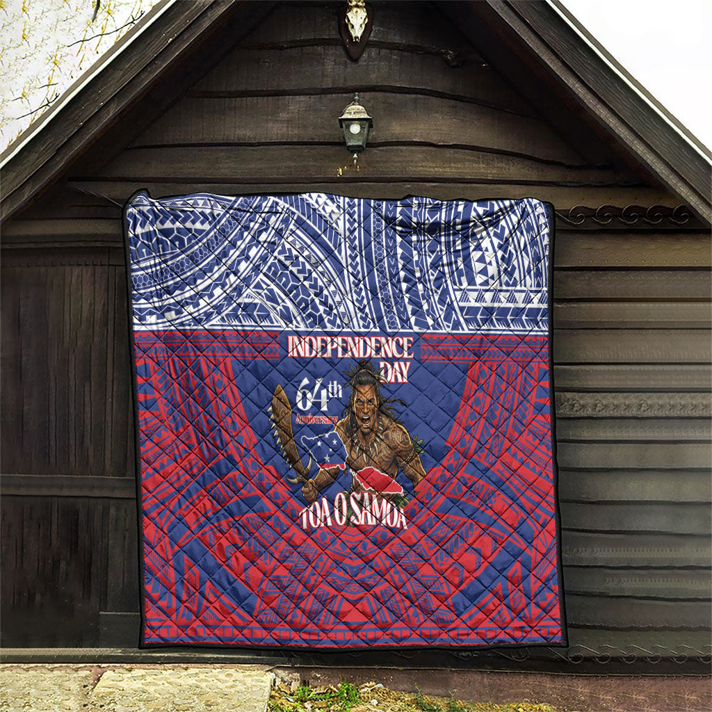 Samoa Independence Day Quilt 64th Anniversary Toa O Samoa LT14 - Polynesian Pride