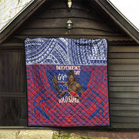 Samoa Independence Day Quilt 64th Anniversary Toa O Samoa LT14 - Polynesian Pride