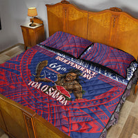 Samoa Independence Day Quilt Bed Set 64th Anniversary Toa O Samoa
