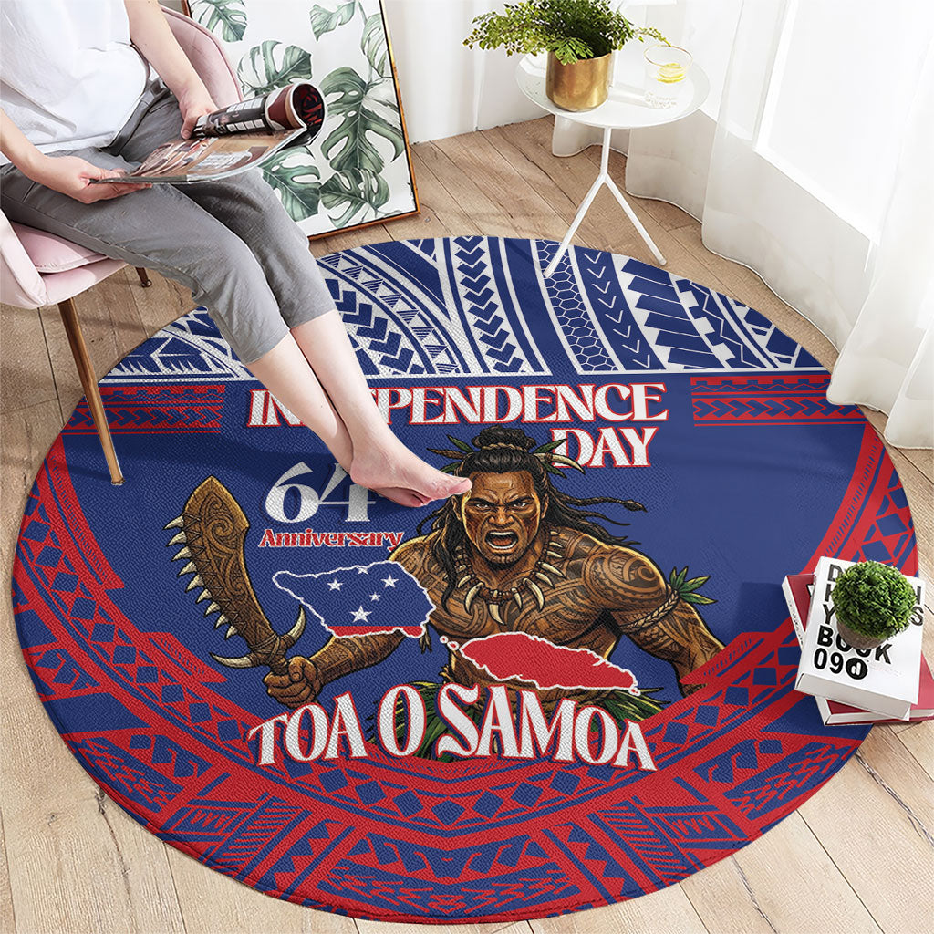 Samoa Independence Day Round Carpet 64th Anniversary Toa O Samoa
