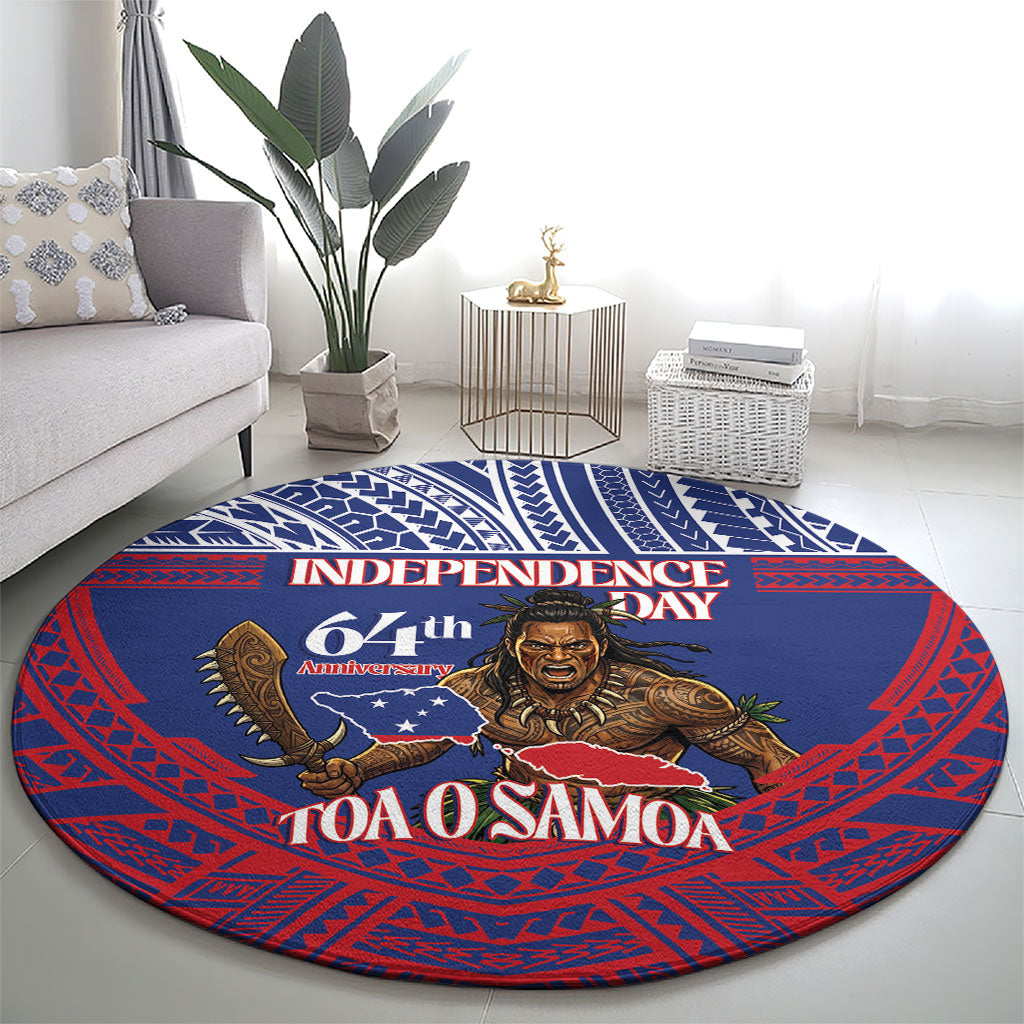 Samoa Independence Day Round Carpet 64th Anniversary Toa O Samoa