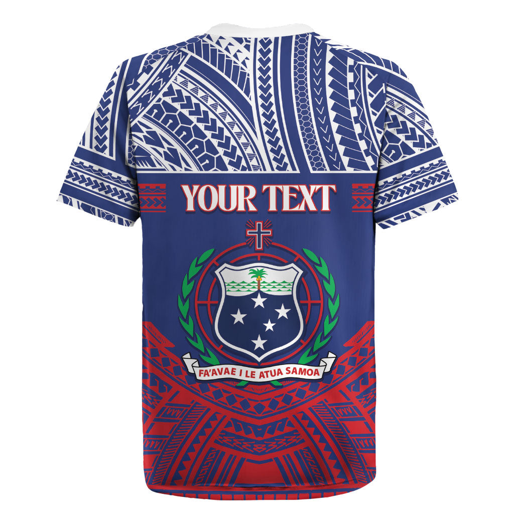 Personalised Samoa Independence Day Rugby Jersey 64th Anniversary Toa O Samoa LT14 - Polynesian Pride