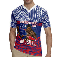 Personalised Samoa Independence Day Rugby Jersey 64th Anniversary Toa O Samoa LT14 - Polynesian Pride