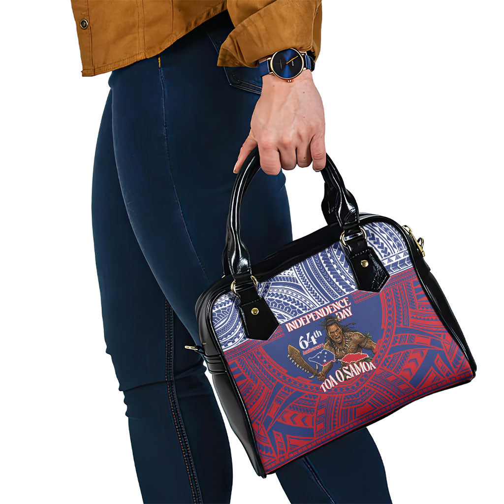Samoa Independence Day Shoulder Handbag 64th Anniversary Toa O Samoa LT14 - Polynesian Pride