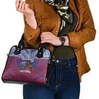 Samoa Independence Day Shoulder Handbag 64th Anniversary Toa O Samoa LT14 - Polynesian Pride